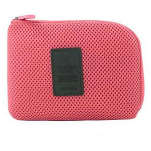 Travel Cable Organizer Bag – Portable Electronic Gadget Case