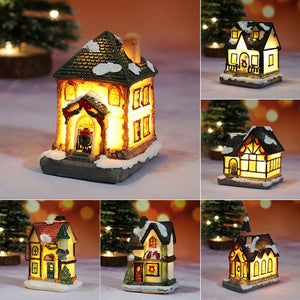 Christmas House Night Light Decoration & Kids Gift