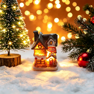 Christmas House Night Light Decoration & Kids Gift