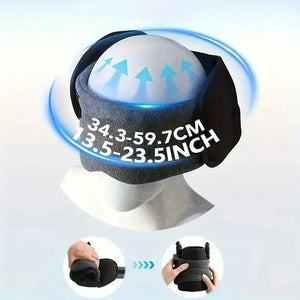 Travel Neck Pillow with Breathable Eye Mask – Sleep Support