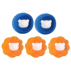Reusable Laundry Balls for Pet Hair & Lint Removal
