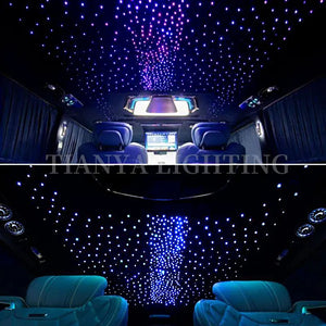16W Car Star Roof LED Fiber Optic Light Kit – Starry Sky Ceiling