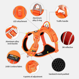 Truelove Reflective No-Pull Dog Harness – Adjustable & Comfortable