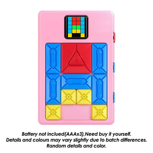 Magnetic Huarong Road Sliding Puzzle – Kids’ Brain Game