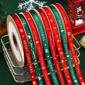 20M Christmas Ribbon for DIY Crafts & Gifts