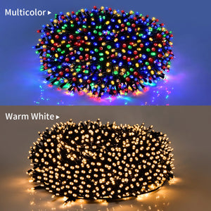 Outdoor Garden LED String Lights – Waterproof Christmas Fairy Lights