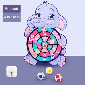 Kids Sticky Ball Dart Board | Educational Indoor Sports Toy Ages 3–7