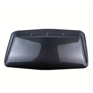 Universal Carbon Fiber Hood Scoop – Car Bonnet Air Intake Decor