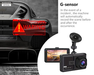 XUSHIDZ 1080P HD Car Dash Cam – Night Vision & Loop Recording