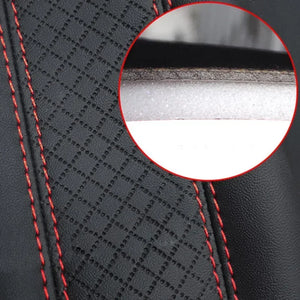 Car Seat Belt Shoulder Pads – PU Leather Breathable Safety Covers
