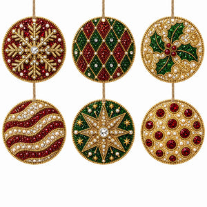 DIY Christmas Diamond Art Wooden Decorations