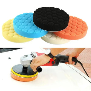 5PCS Car Polishing Pad Kit for Drill – Waxing & Buffing Discs