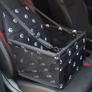 Waterproof Pet Travel Bag & Car Seat Mat – Foldable Mesh Organizer