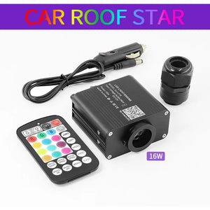 16W Car Star Roof LED Fiber Optic Light Kit – Starry Sky Ceiling