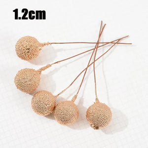 Mini Artificial Red Berries for Christmas Wreaths, DIY Floral Crafts & Home Decor