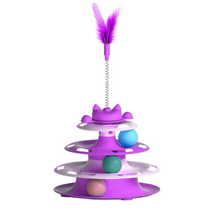 Interactive Cat Turntable Toy | Fun & Boredom Relief Toy for Cats