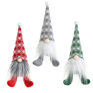 Nordic Christmas Faceless Old Man Doll – Window Decor Make it shorter