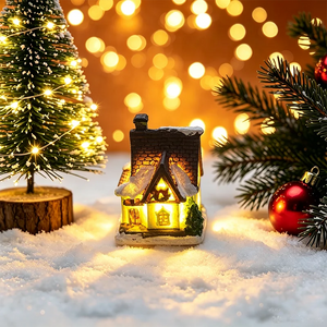 Christmas House Night Light Decoration & Kids Gift