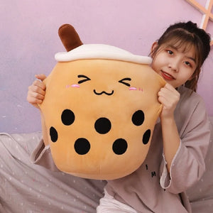 72cm Boba Milk Tea Plush Pillow – Soft Stuffed Toy & Gift