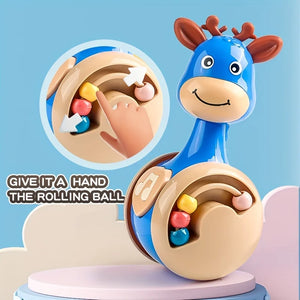 Roly Poly Baby Tumbler Toy – Wobble Learning Toy for Infants 6–12 Months