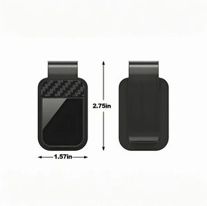 Car Sun Visor Sunglasses Holder & Card Clip Organizer