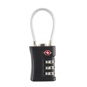 TSA 3-Digit Combination Luggage Lock – Travel Suitcase Security
