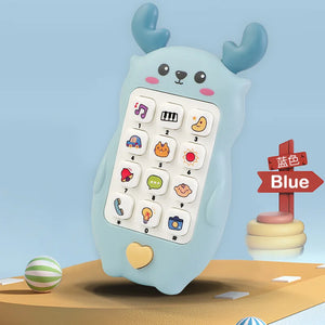Baby Phone Toy with Music & Teether – Educational Infant Toy