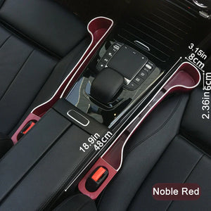 2Pcs Car Front & Rear Seat Cup Holders, Multi-Functional Storage Box