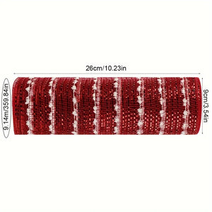 Christmas Tree Ribbon Bow Ornaments, 9M Christmas DIY Hanging Decor, Navidad Noel New Year 2026