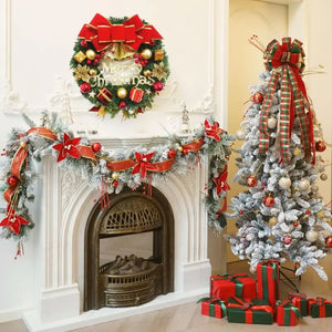 Handmade Christmas Wreath for Door & Window Decor