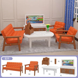 Mini Supermarket Dollhouse Toys for Kids | Educational Shopping Play Set