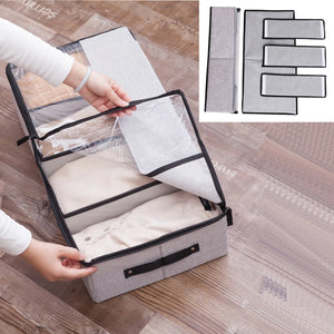 Transparent Shoe Storage Box – Space-Saving Dustproof Organizer