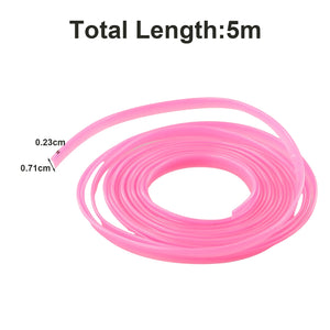 5M Pink Car Interior Trim – Universal Door Panel Edge Molding