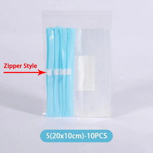 Reusable Ziplock Freezer Bags – Fruit & Vegetable Storage Pouches