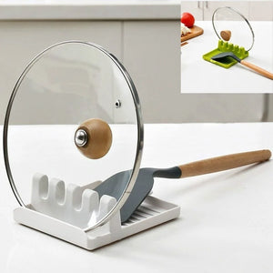 Kitchen Spoon Holder – Non-Slip Utensil Rack & Spatula Organizer