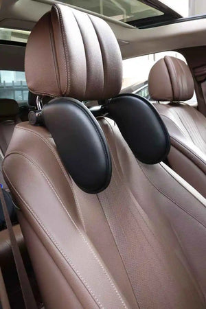 Adjustable Car Headrest Pillow – Memory Foam Neck Support