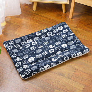SEO Optimized Short Title: Warm Plush Cat & Dog Bed – Soft Cozy Winter Pet Cushion for Cats & Puppies