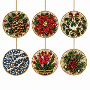 DIY Christmas Diamond Art Wooden Decorations