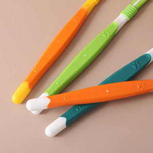 SEO Title: 3-Sided Pet Toothbrush for Dogs & Cats – Teeth Cleaning Tool