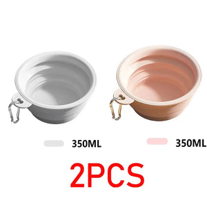 SEO Title: 350ml Collapsible Pet Bowl – Portable Dog & Cat Water Bowl