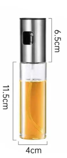 100ml Stainless Steel Olive Oil Sprayer & Dispenser Bottle