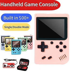 500+ Classic Games Handheld Console – Portable Gaming Device with TV Output