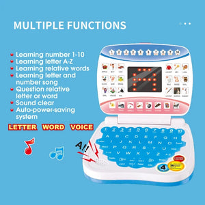Kids Educational Laptop Toy | ABC, Numbers, Spelling & Math Learning