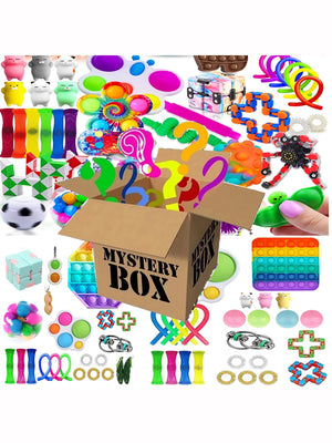 Mystery Fidget Toys Pack for Kids – Sensory, Spinner & Squishy Toys Set