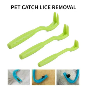 3-Pack Tick Remover Tool – Flea & Tick Tweezers for Dogs and Cats