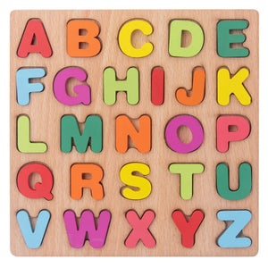 Montessori Wooden Geometry Puzzle Toy for Kids