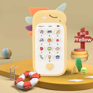 Baby Phone Toy with Music & Teether – Educational Infant Toy
