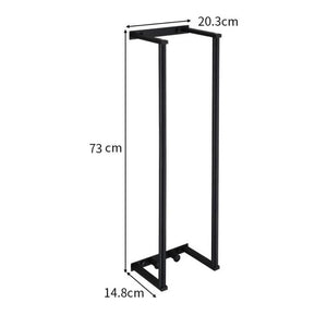 Wall-Mounted Stainless Steel Towel Rack – Bathroom Storage