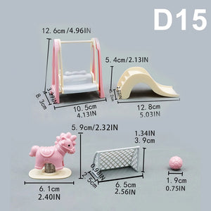 1:12 Miniature Dollhouse Furniture Set – Kitchen & Dining Accessories for Kids