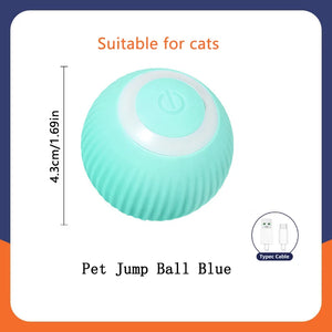 SEO Title: Interactive Smart Pet Ball Toy – USB Rechargeable Moving Ball for Dogs & Cats